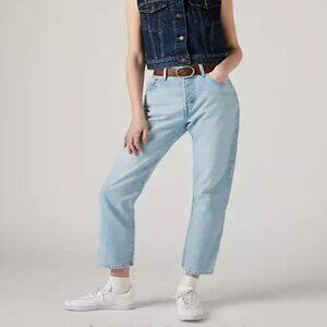 Levi's® Premium 501® ORIGINAL CROPPED WOMEN'S JEANS Size 29 X 28